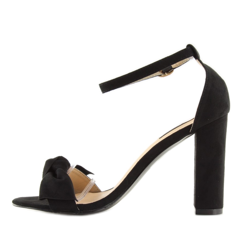 Sandales noires à talons 118-11 noir le noir 1