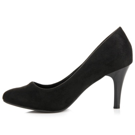 Escarpins confortables sur une épingle le noir 3