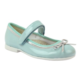 American Club Ballerines à nœud américain vert 1