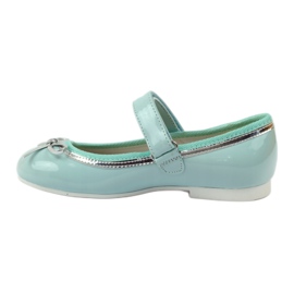 American Club Ballerines à nœud américain vert 2