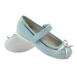 American Club Ballerines à nœud américain vert 3