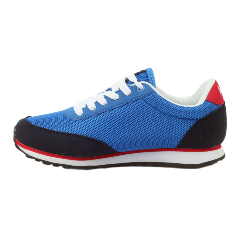 American Club Chaussures de sport à lacets pour femme bleu américain 2