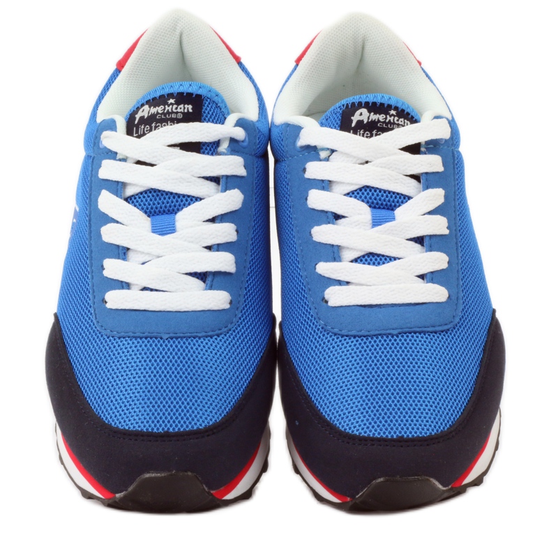 American Club Chaussures de sport bleues américaines bleu marine 4