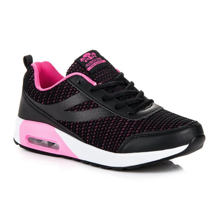 Ax Boxing Chaussures de sport à la mode le noir rose 1