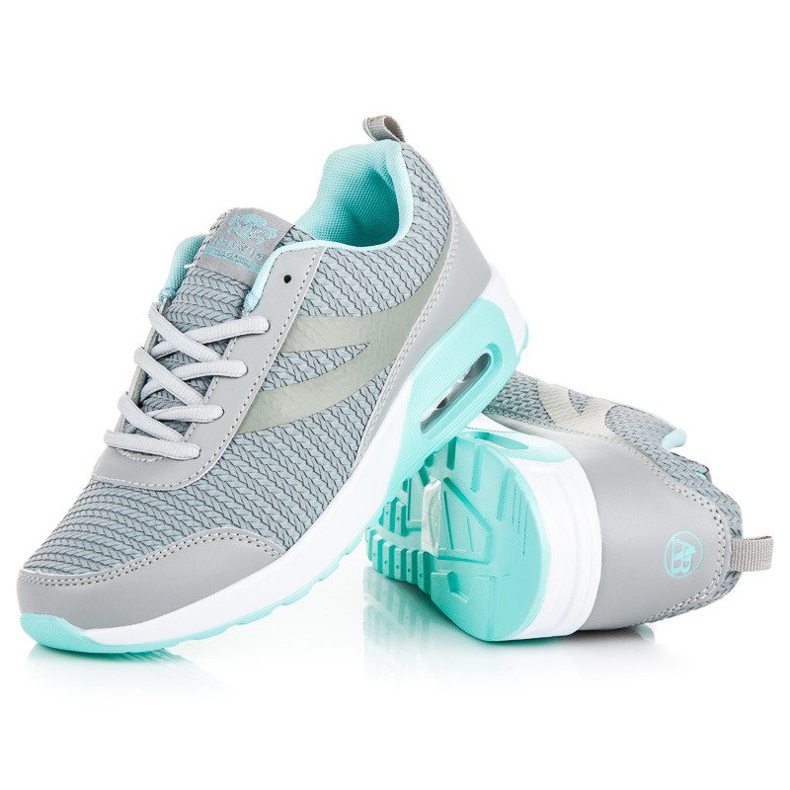 Ax Boxing Chaussures de sport à la mode bleu gris 2