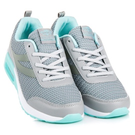 Ax Boxing Chaussures de sport à la mode bleu gris 1