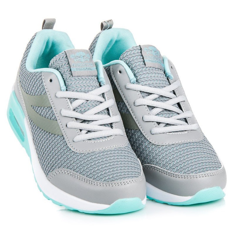 Ax Boxing Chaussures de sport à la mode bleu gris 1