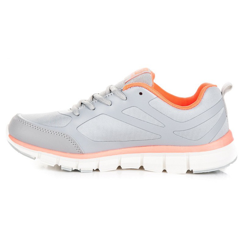 Ax Boxing Chaussures de sport classiques orange gris 1