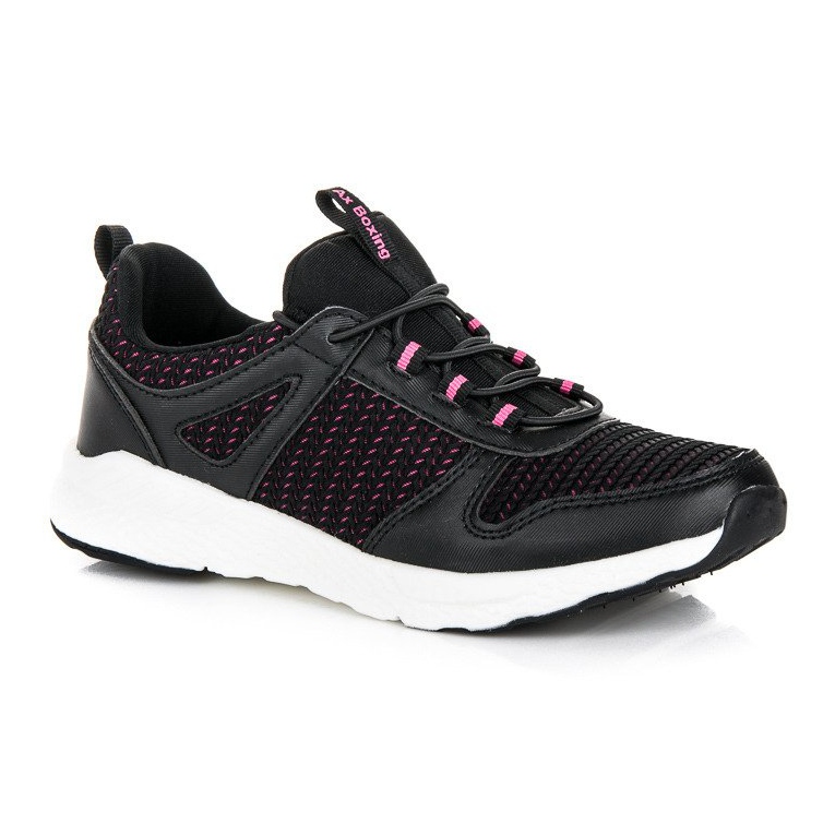 Ax Boxing Chaussures de sport avec cordon de serrage le noir 1