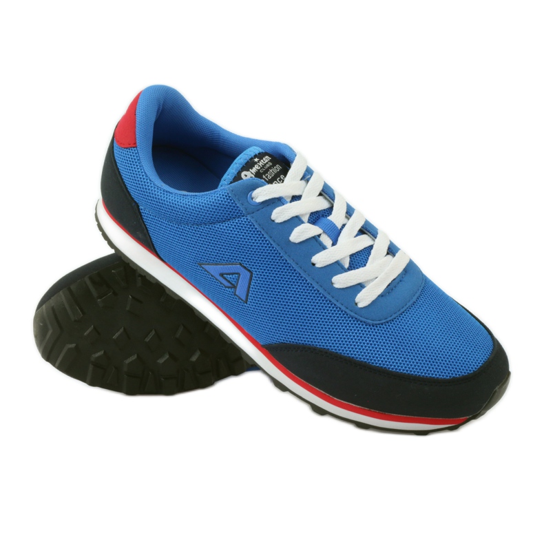 American Club Chaussures de sport bleues américaines bleu marine 3