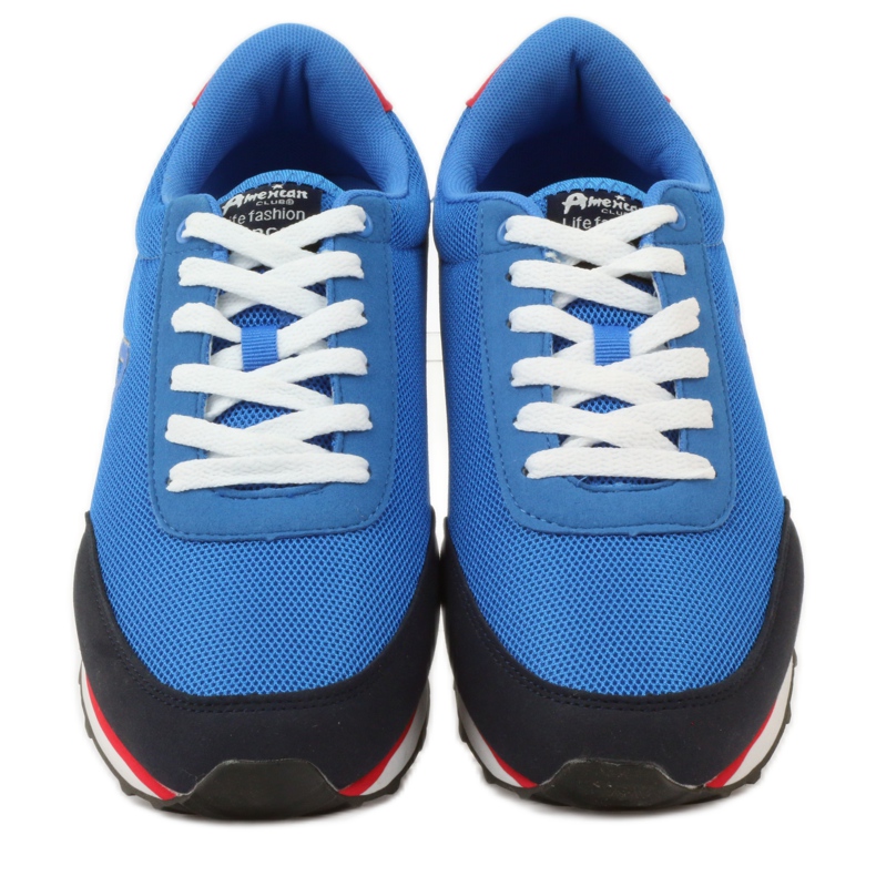 American Club Chaussures de sport bleues américaines bleu marin 4
