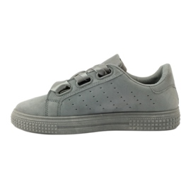 McKey Creepers Sports Chaussures à égalité avec un ruban gris 2