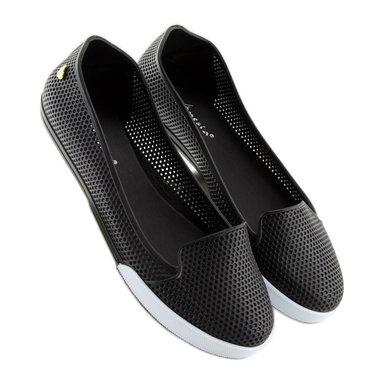 Baskets Meliski noires LC-91 noires le noir 1