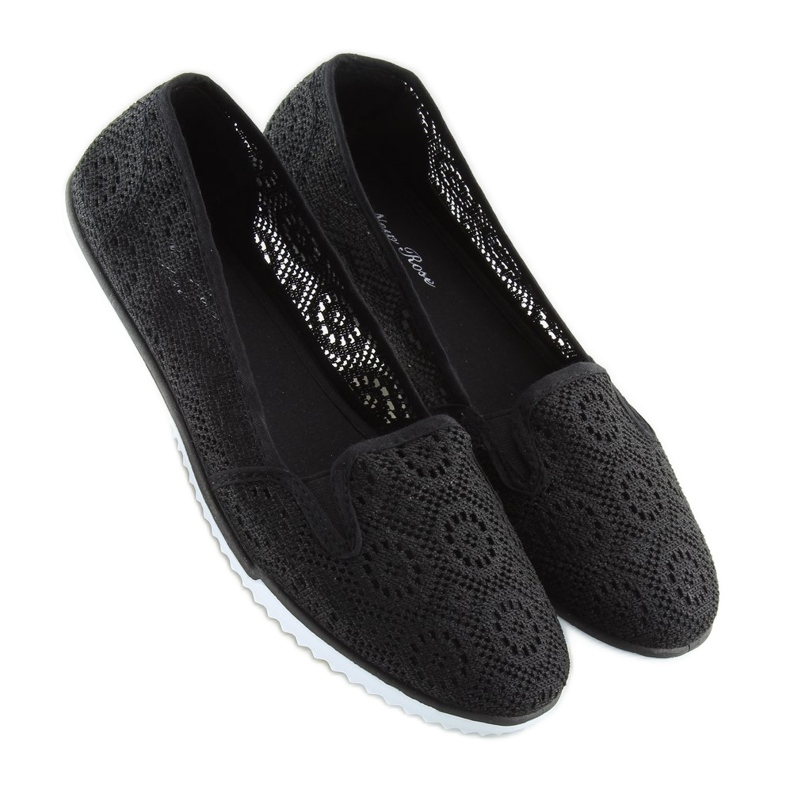 Slipony lacet noir MN70 noir le noir 1