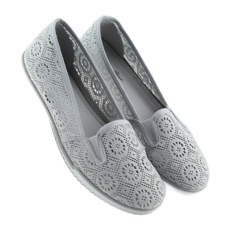 Slipony lacet gris MN70 gris 1 Slipony lacet gris MN70 gris 1