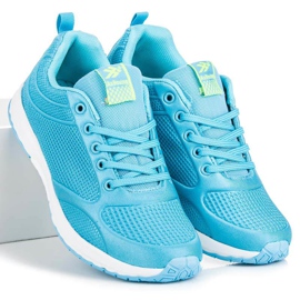 Ax Boxing Chaussures textiles bleues 3