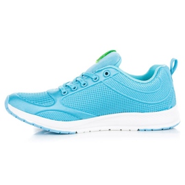 Ax Boxing Chaussures textiles bleues 1