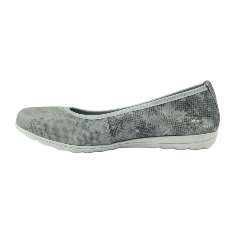 Ballerines femme en cuir Filippo 023 gris 2 Ballerines femme en cuir Filippo 023 gris 2