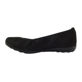 Ballerines femme en cuir Filippo 024 noir 2