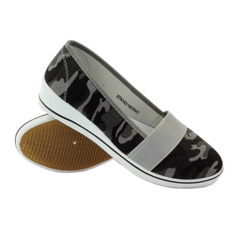 Baskets à talons compensés Mckey 182 vert 3