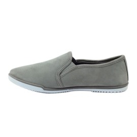 Baskets en daim à fleurs McKey 180 gris 2
