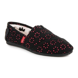L. Day Espadrilles à enfiler le noir 3