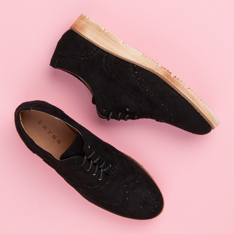 Erynn Chaussures rétro noires 1