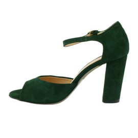 ESPINTO 246 sandales vertes rouge 2