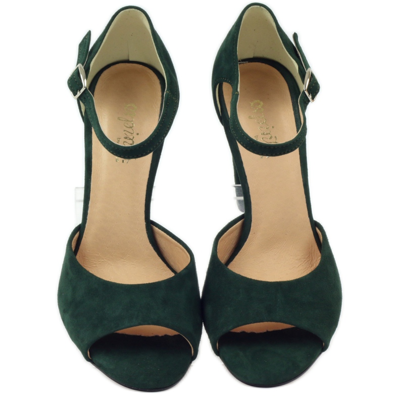 ESPINTO 246 sandales vertes rouge 4