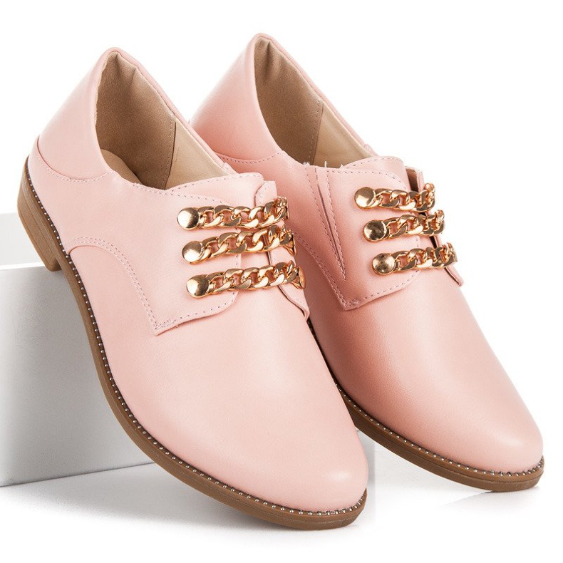 Anesia Paris Chaussures à enfiler rose 1