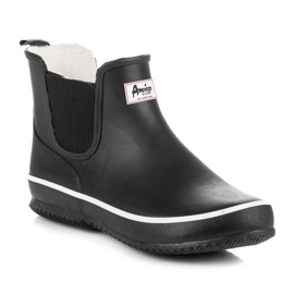 American Club Bottes de pluie américaines noires le noir 1 American Club Bottes de pluie américaines noires le noir 1