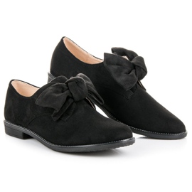 Bestelle Chaussures en daim à enfiler le noir 2