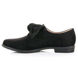 Bestelle Chaussures en daim à enfiler le noir 1