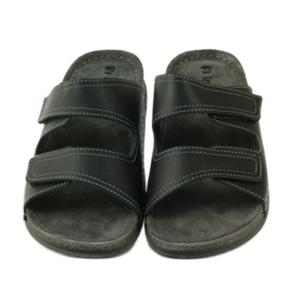 Tongs à fermeture velcro Inblu TH06 le noir 4