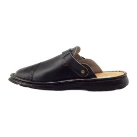 Sandales noires médicales orthopédiques 2