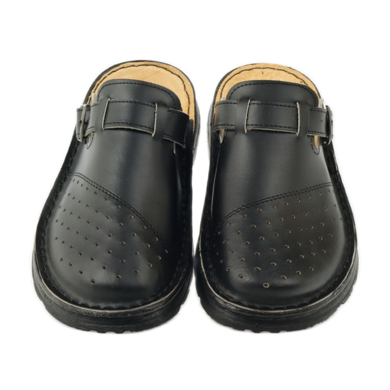 Sandales noires médicales orthopédiques 4