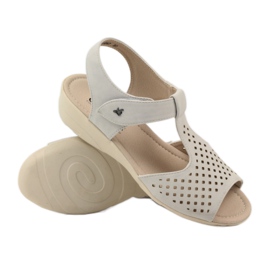 Sandales Aloeloe super confortables brun 3