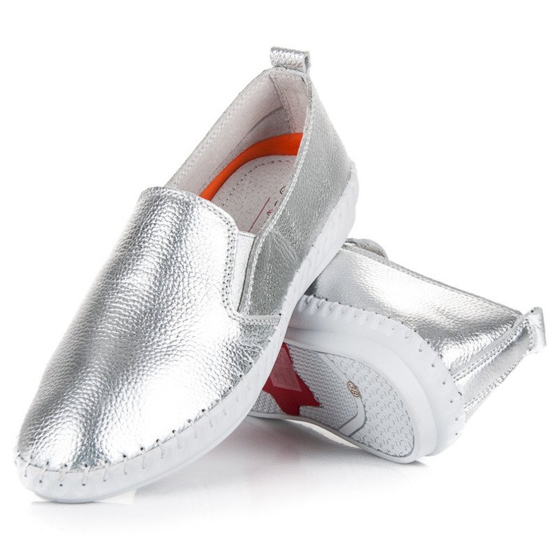 Vinceza Argent Slipons gris 2
