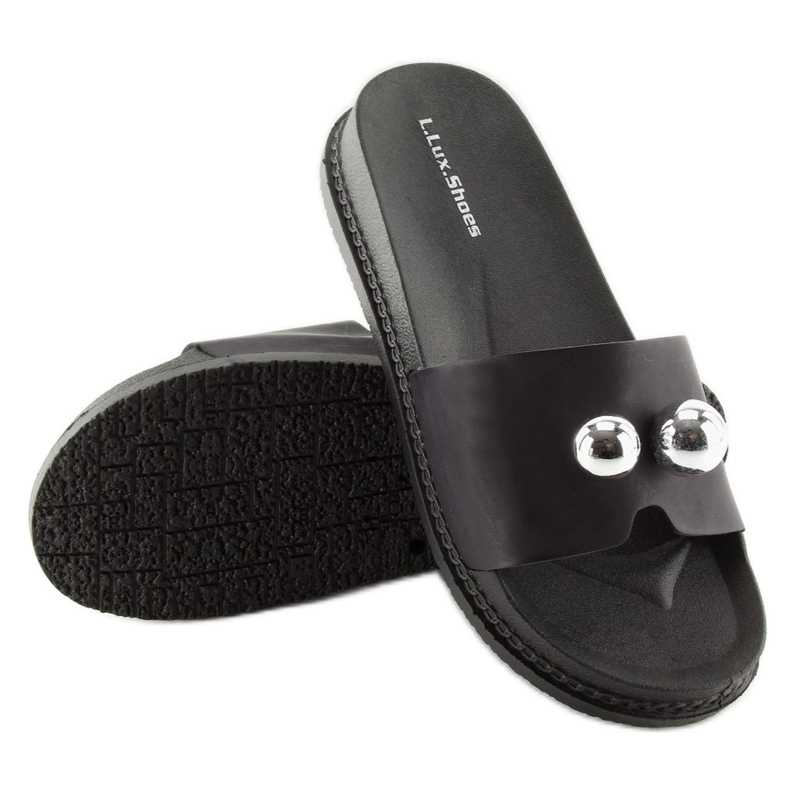 Chaussons noirs pour femme 1897 Black 1