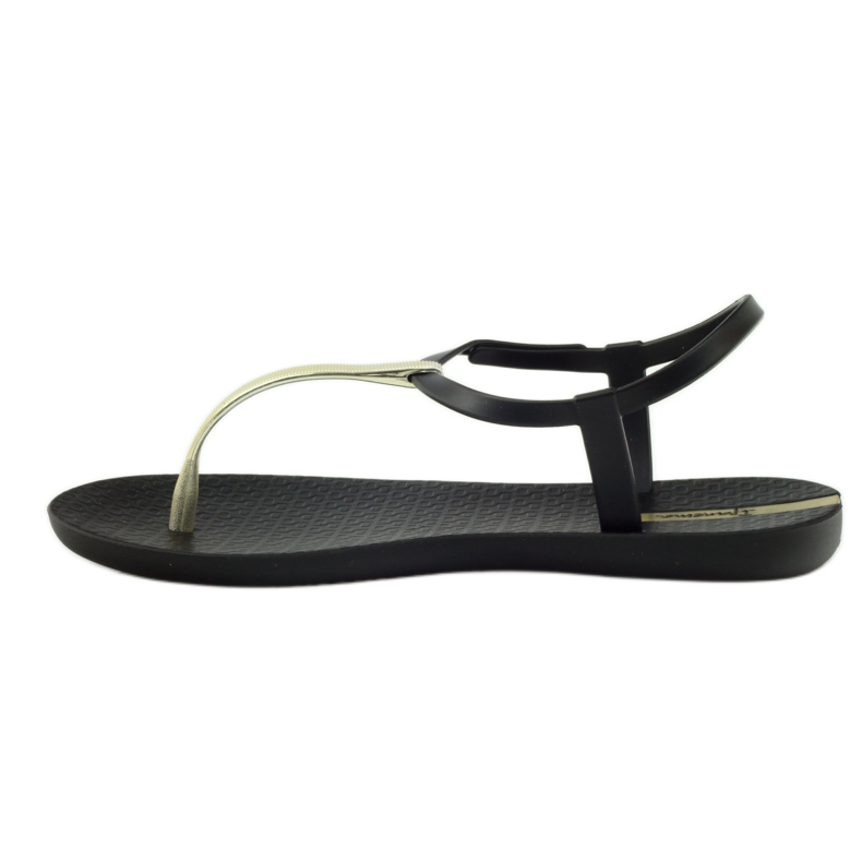 Ipanema 82283 tongs or noir le noir jaune 2