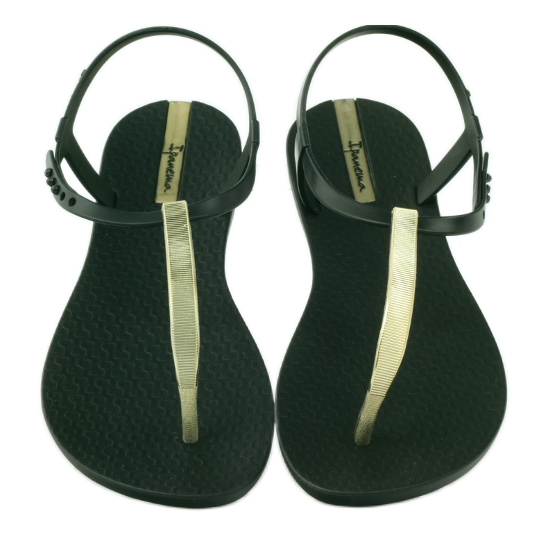 Ipanema 82283 tongs or noir jaune 4