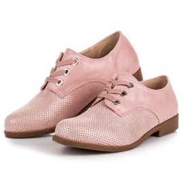 Renda Chaussures à lacets élégantes rose 2 Renda Chaussures à lacets élégantes rose 2