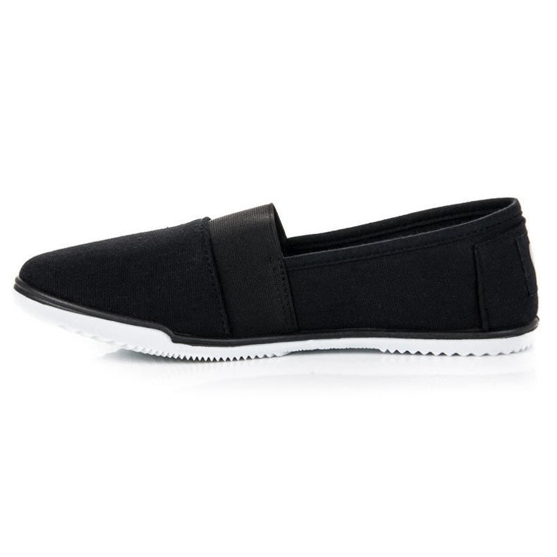 Mckeylor Slipons en textile noir 1