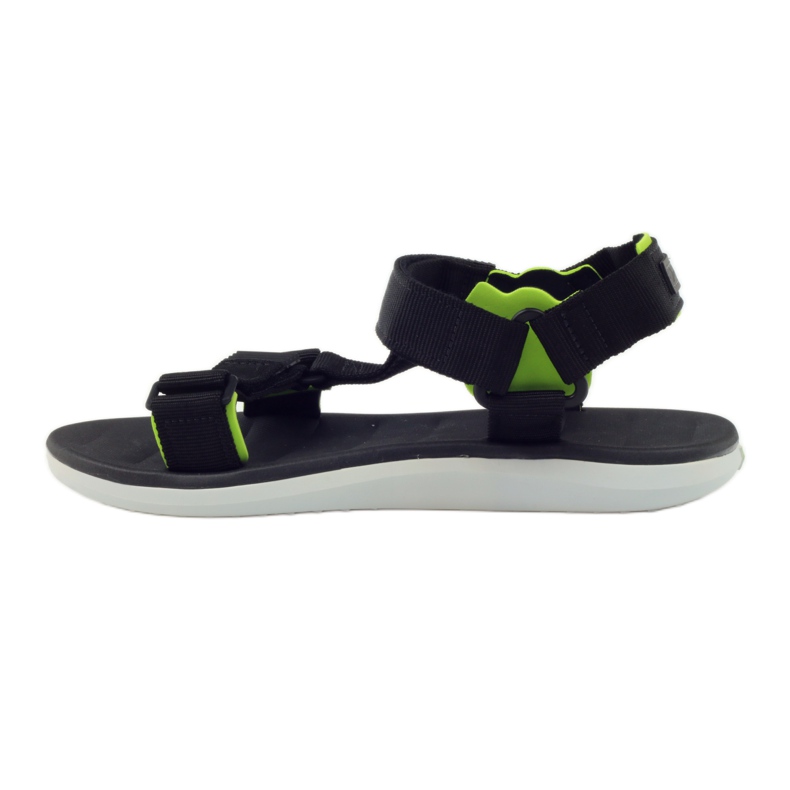 Rider 82137 sandales imperméables pour hommes noir vert 2