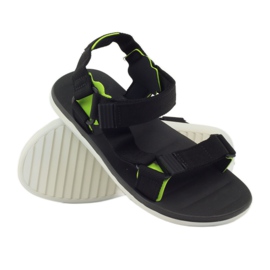 Rider 82137 sandales imperméables pour hommes le noir vert 3 Rider 82137 sandales imperméables pour hommes le noir vert 3