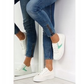 Baskets blanches à semelle haute K1831401 Blanco 1