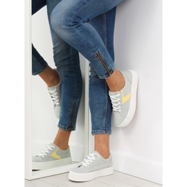 Baskets grises sur semelle haute K1831401 Gris 1