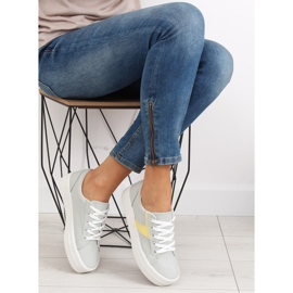 Baskets grises sur semelle haute K1831401 Gris 2