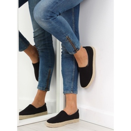 Espadrilles à enfiler noires k1833801 negro 2