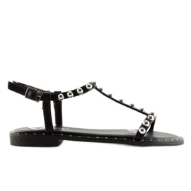 Sandales à clous noir DD88P noir le noir 3